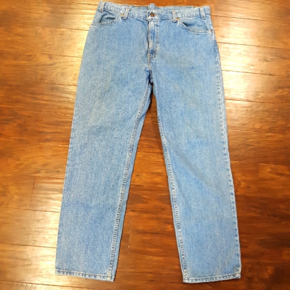 Vintage Levi's 506 straight blue jeans